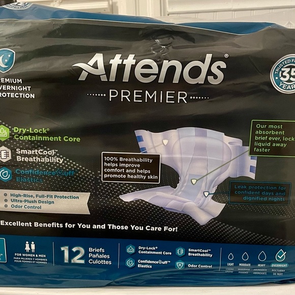 Attend adult underpants. Size Large. - Picture 2 of 4